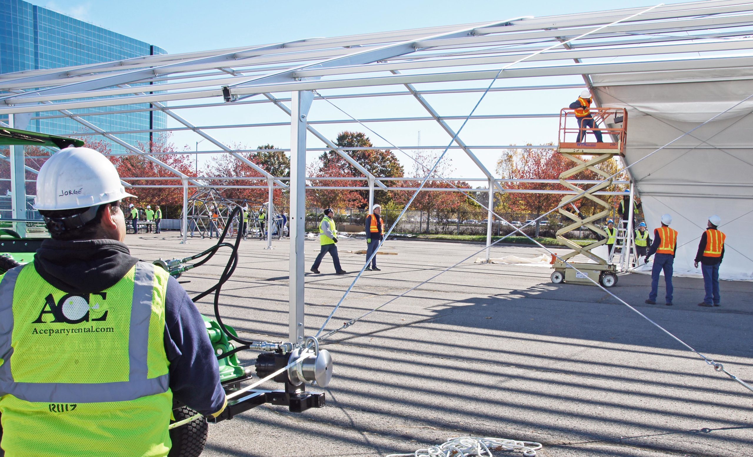 Keder Panel Puller Tent OX™